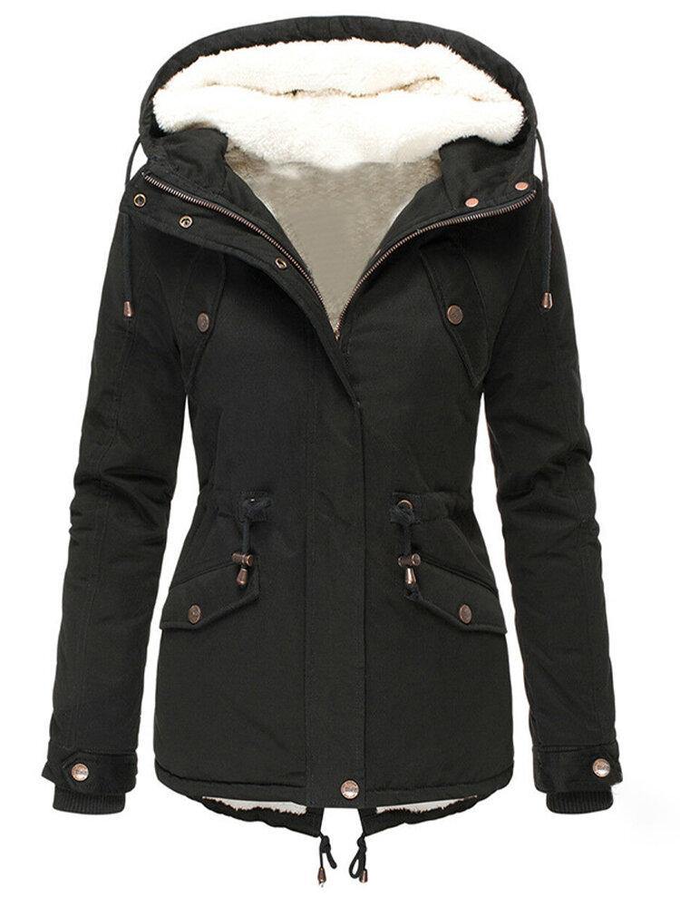 Eliza | Comfortable Winter Jacket with Adjustable Waist and Hood