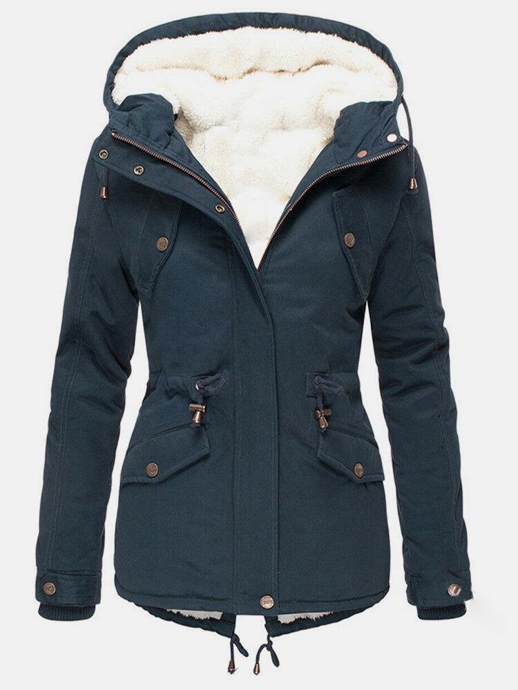 Eliza | Comfortable Winter Jacket with Adjustable Waist and Hood