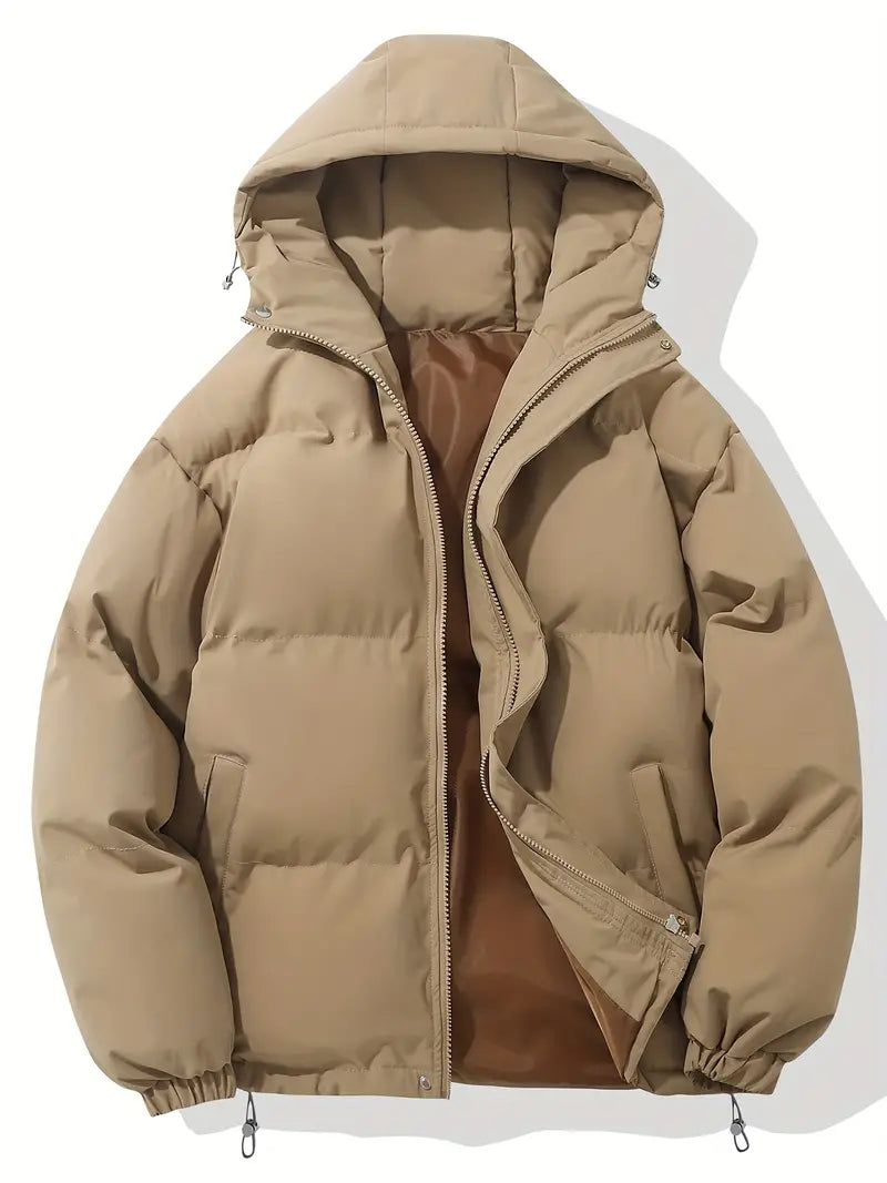 Reynard | Quilted Men's Puffer Jacket with Hood