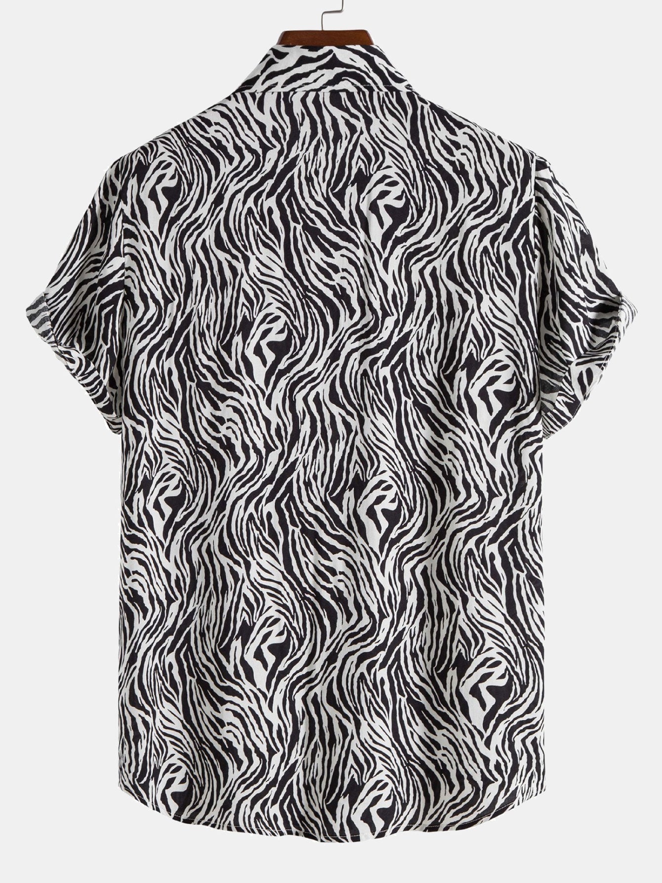 Animal Texture Cotton Shirts