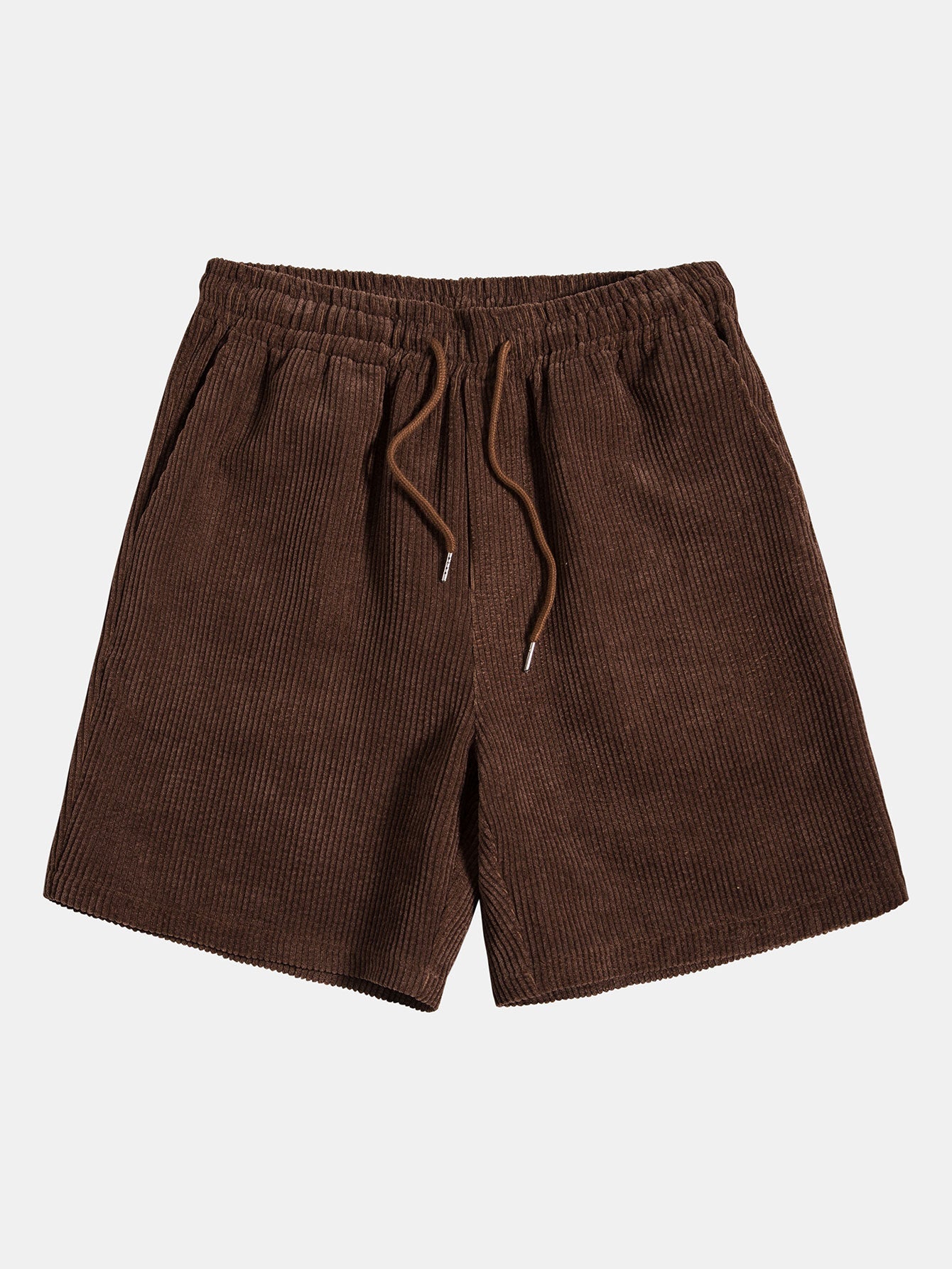 Short Sleeve Corduroy Boxy Shirt & Corduroy Shorts