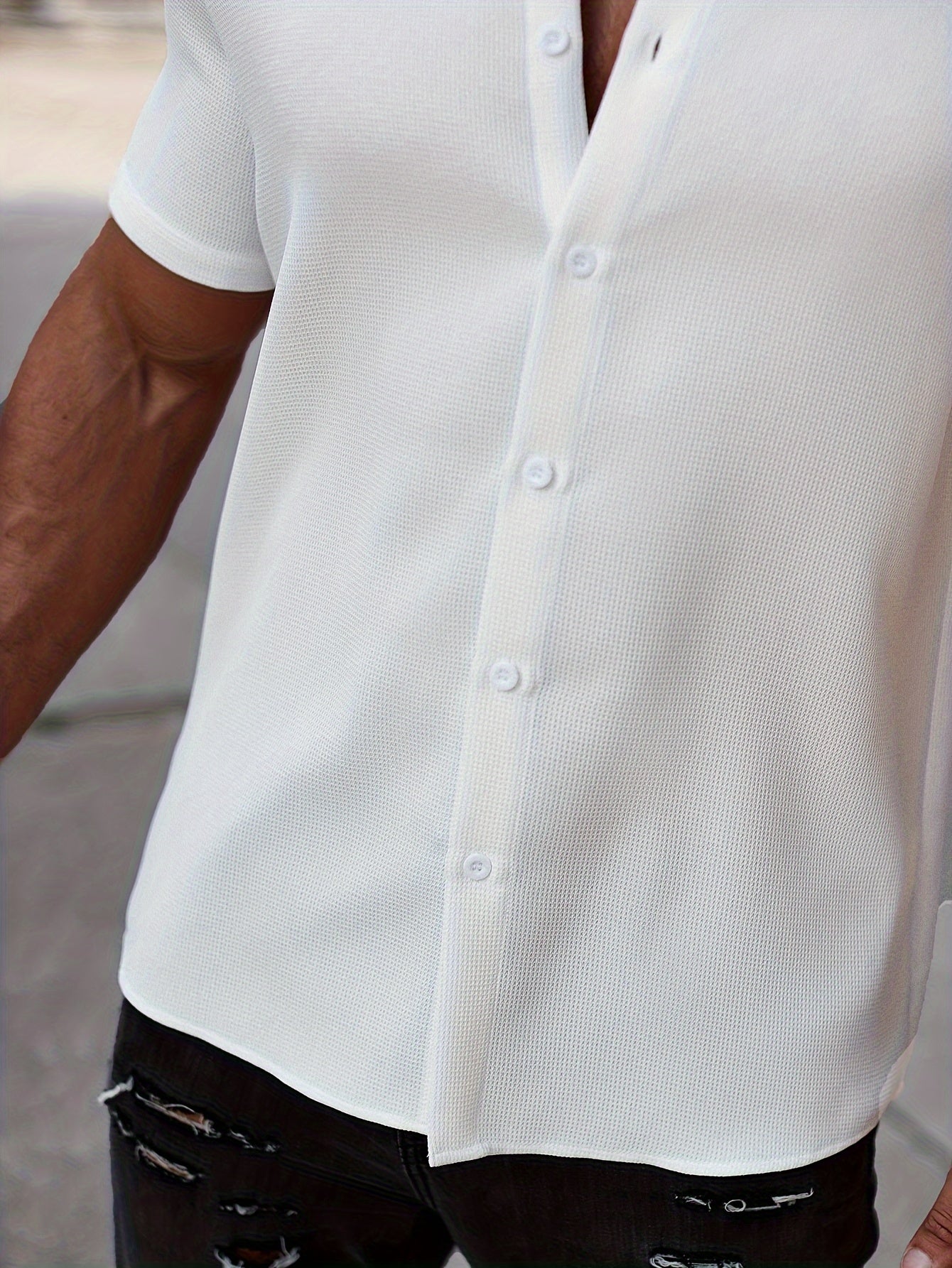 HENLEY SOFT SHIRT - WHITE