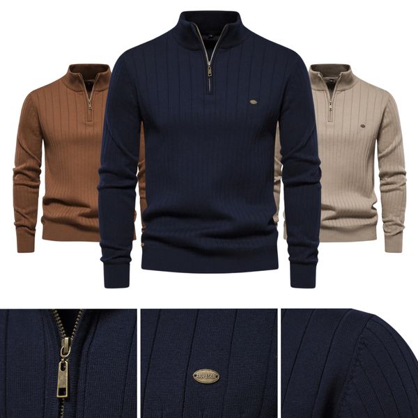 Malachi | New Autumn Zip Pullover for Men