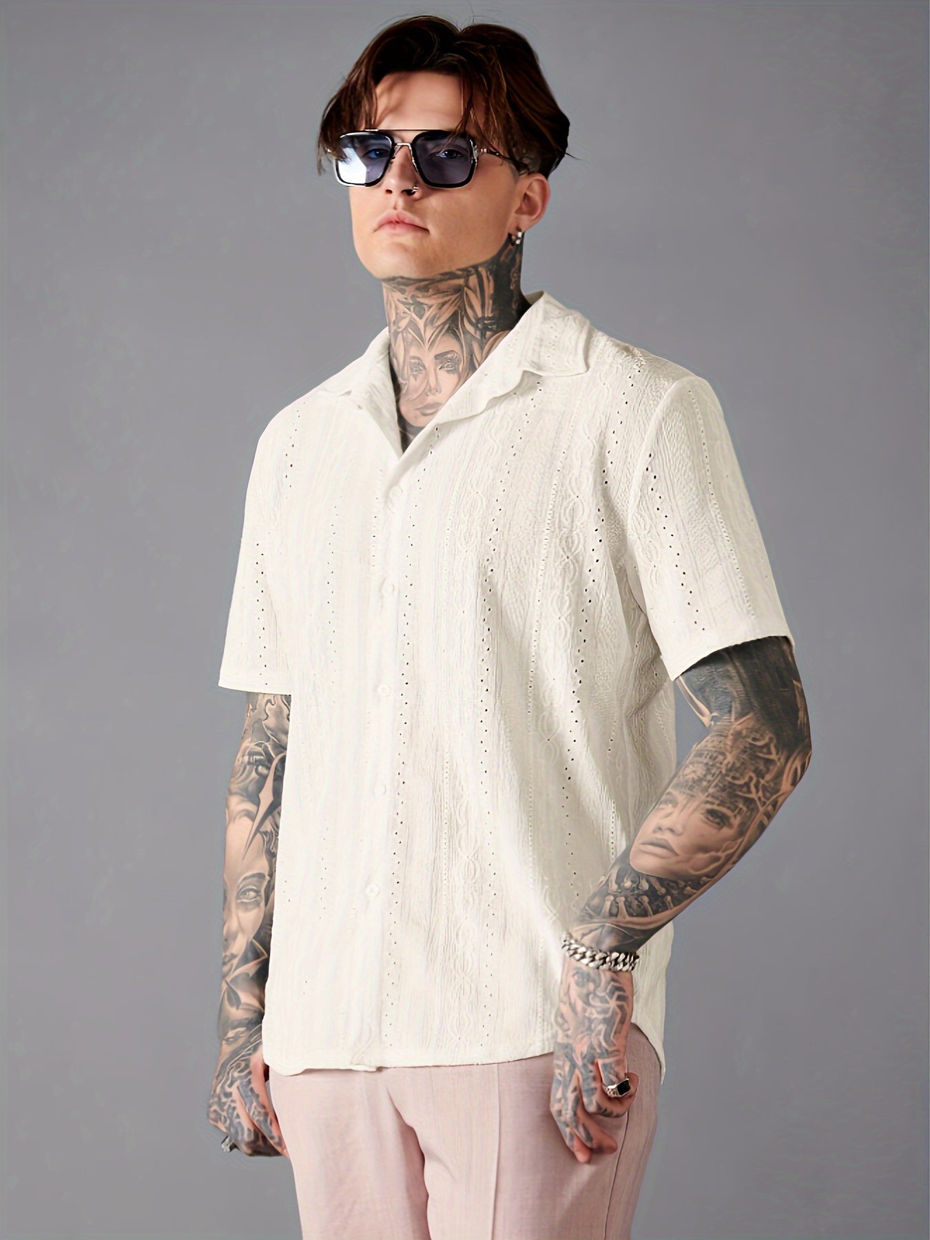 CEDRO CUBAN SHIRT - BEIGE