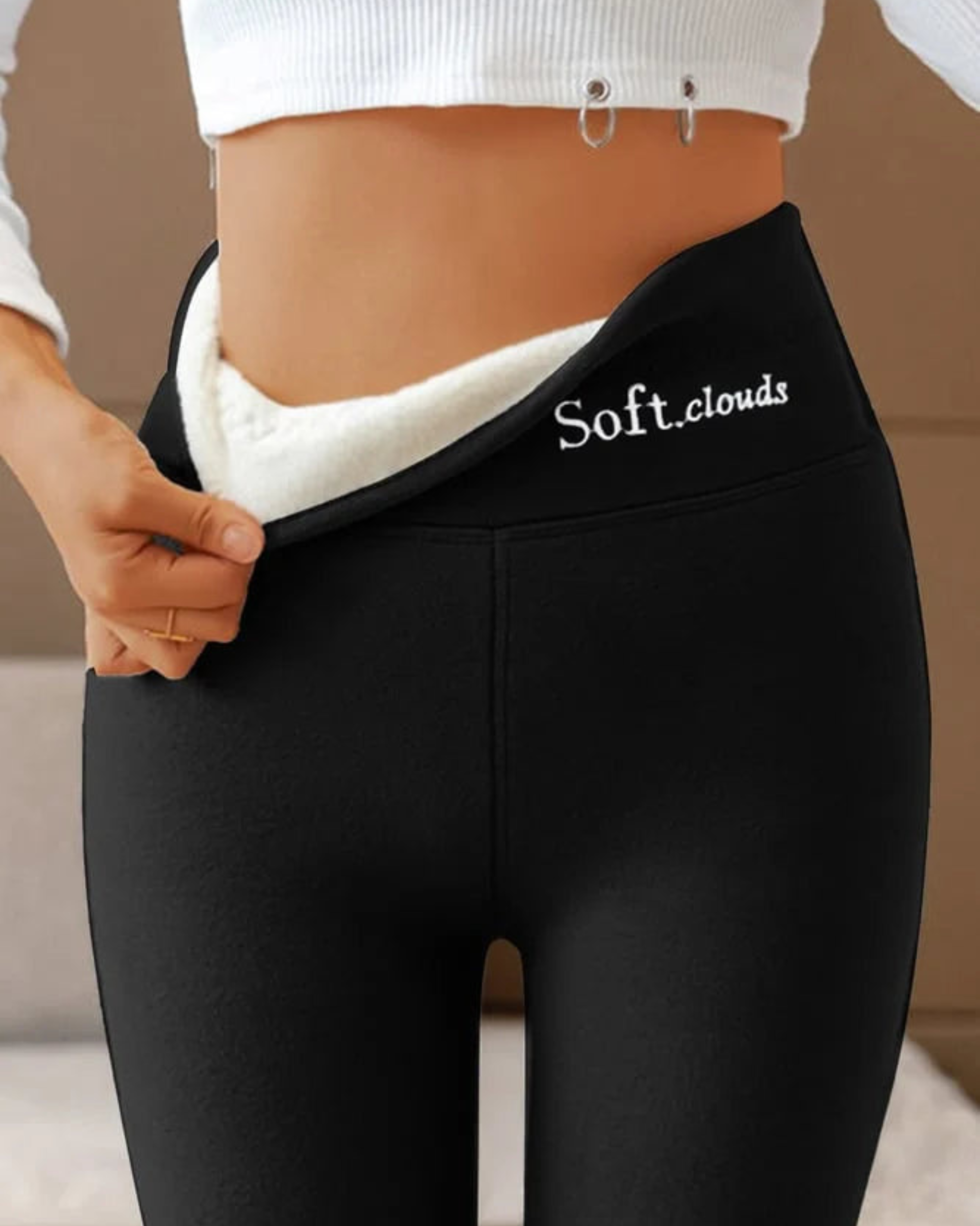 Zyla | Soft & Warm Fleece Leggings