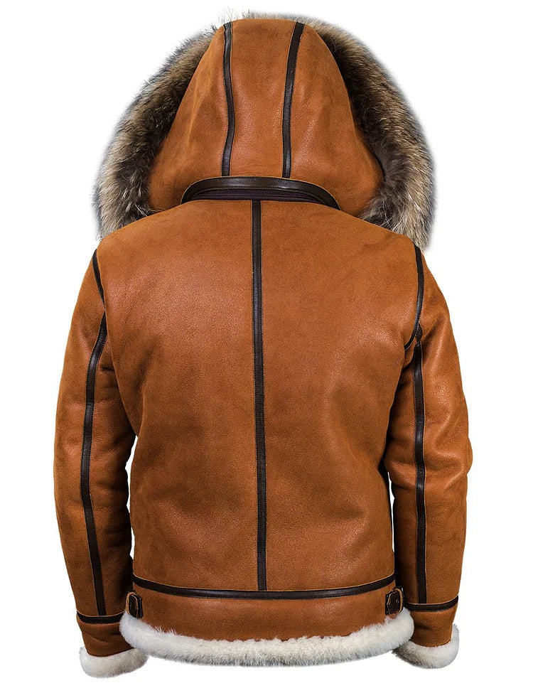 Garrick | Leather Winter Jacket