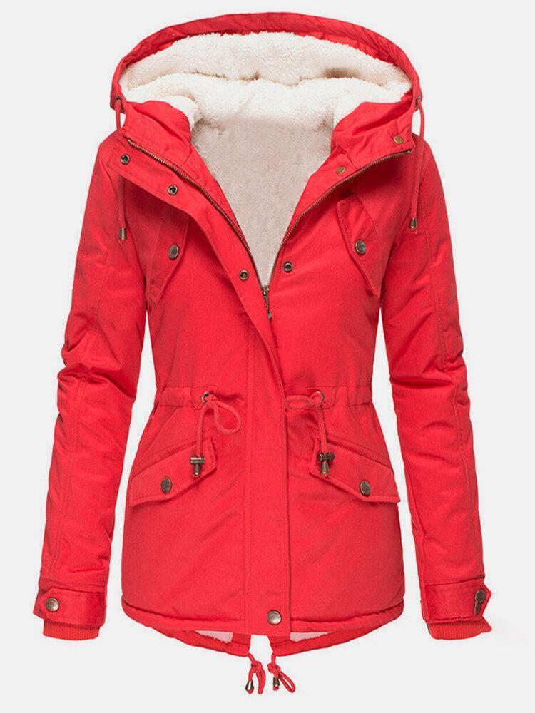 Eliza | Comfortable Winter Jacket with Adjustable Waist and Hood