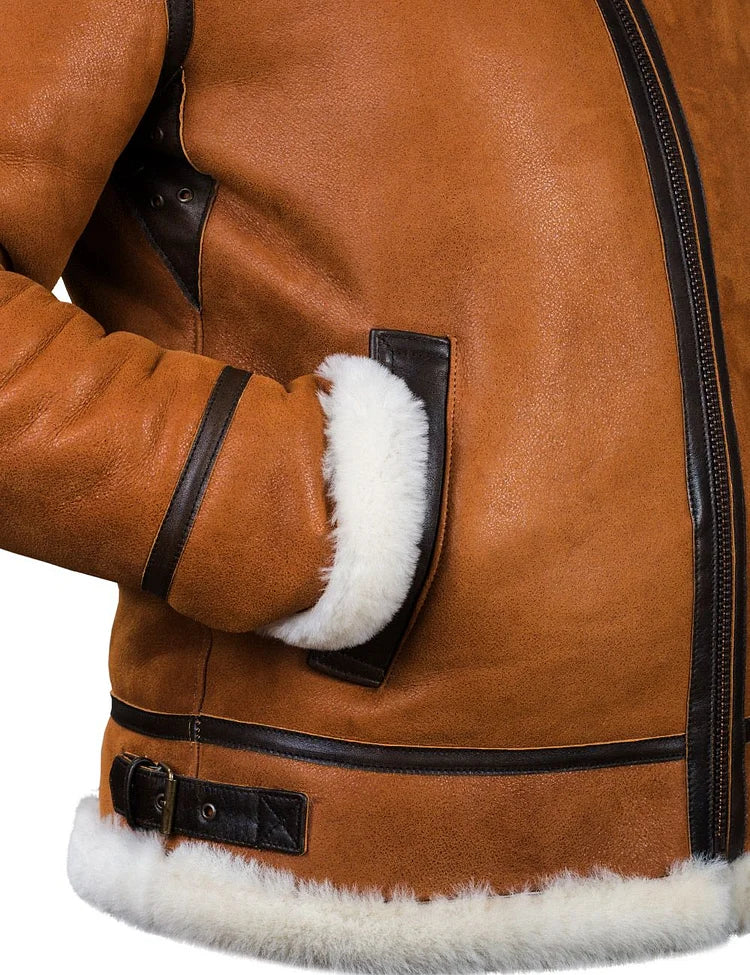 Garrick | Leather Winter Jacket