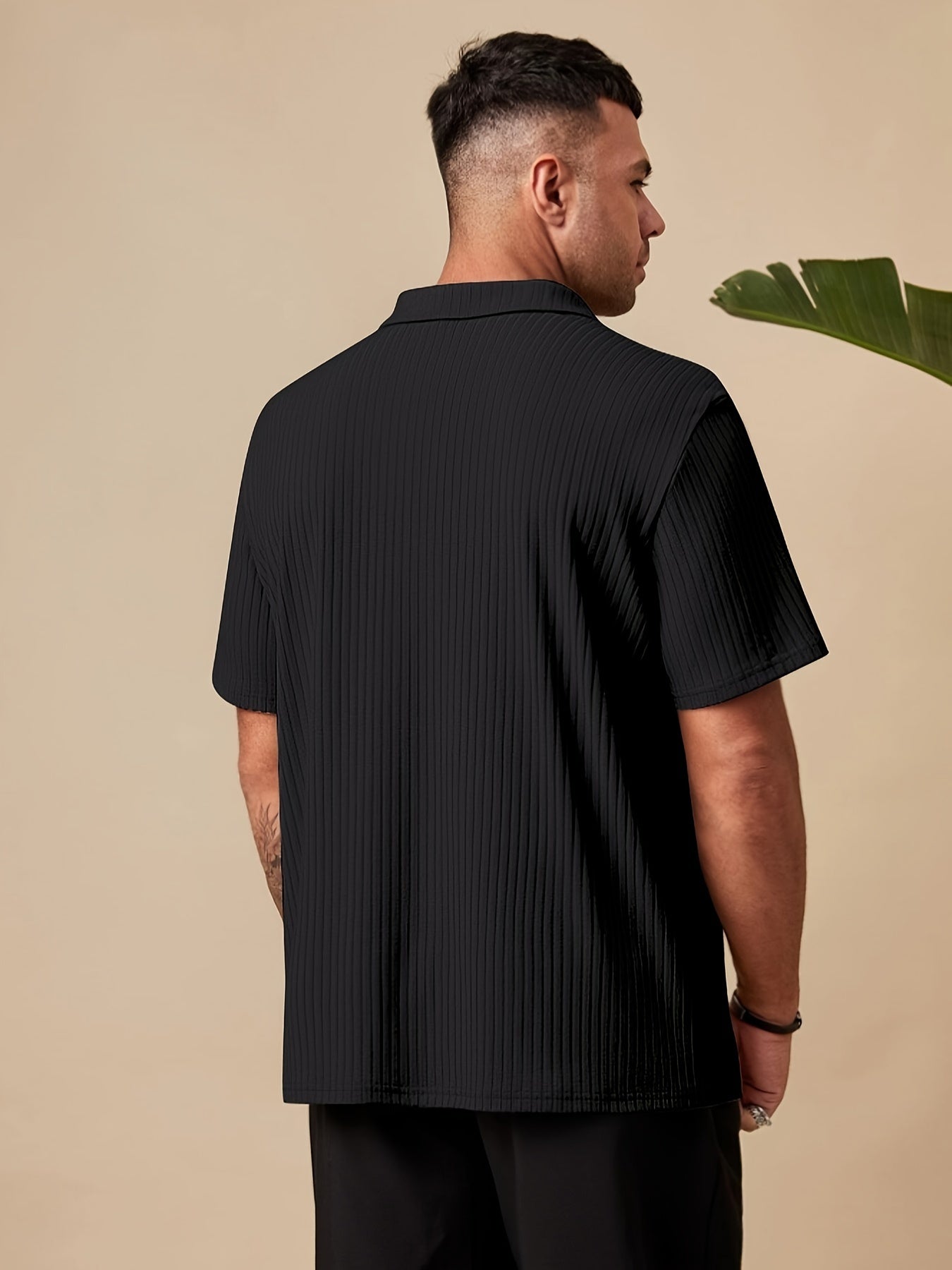 POLO CASUAL CANALÉ - NEGRO