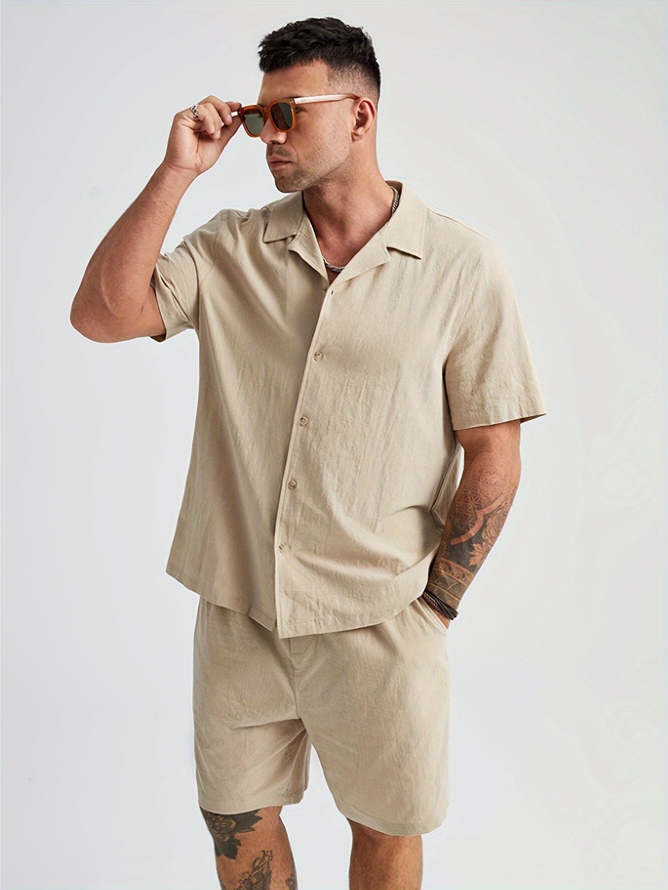 OHANA COTTON SET - KHAKI