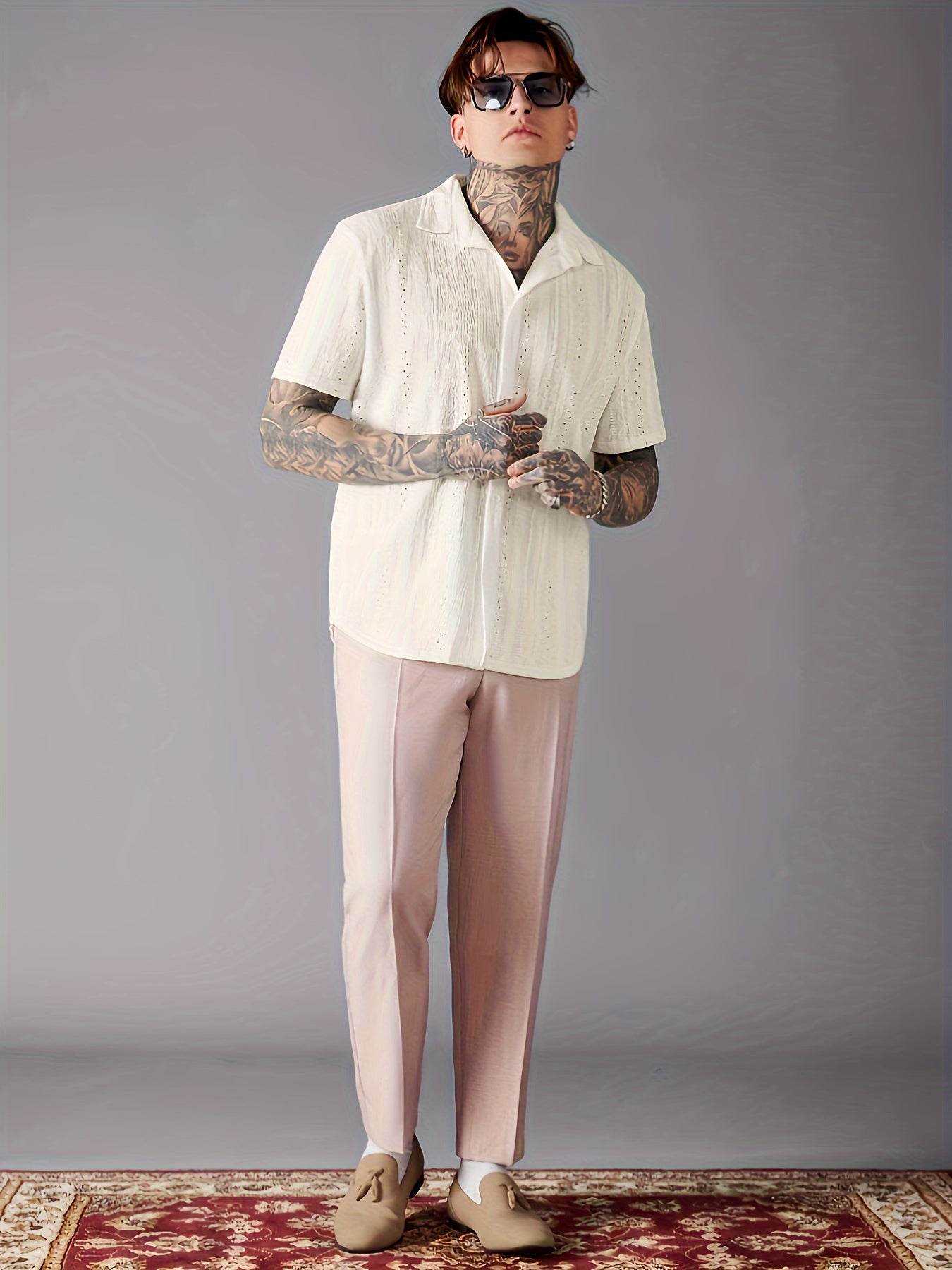 CEDRO CUBAN SHIRT - BEIGE