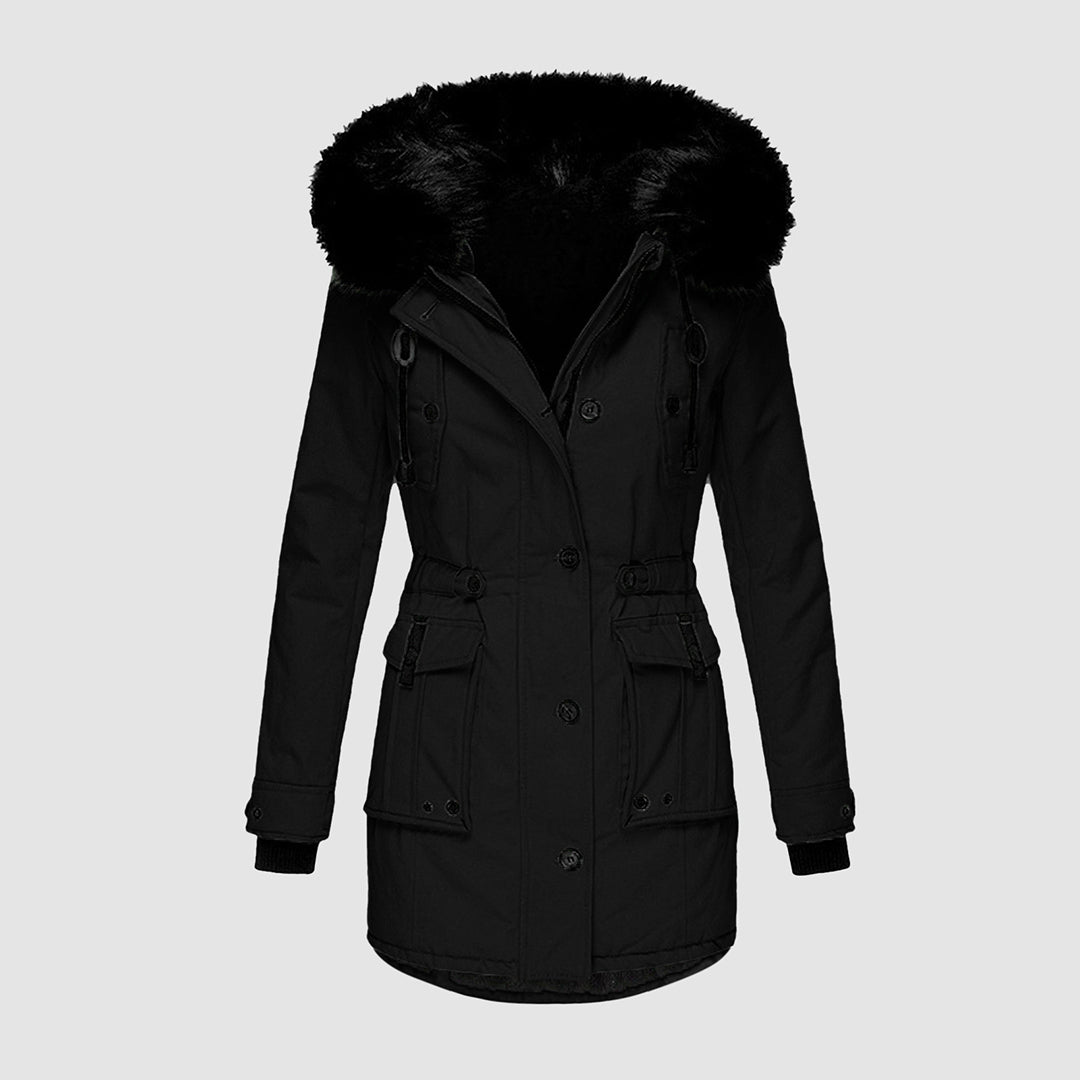 Audrina | Winter Jacket with Warm lining and Adjustable Hood