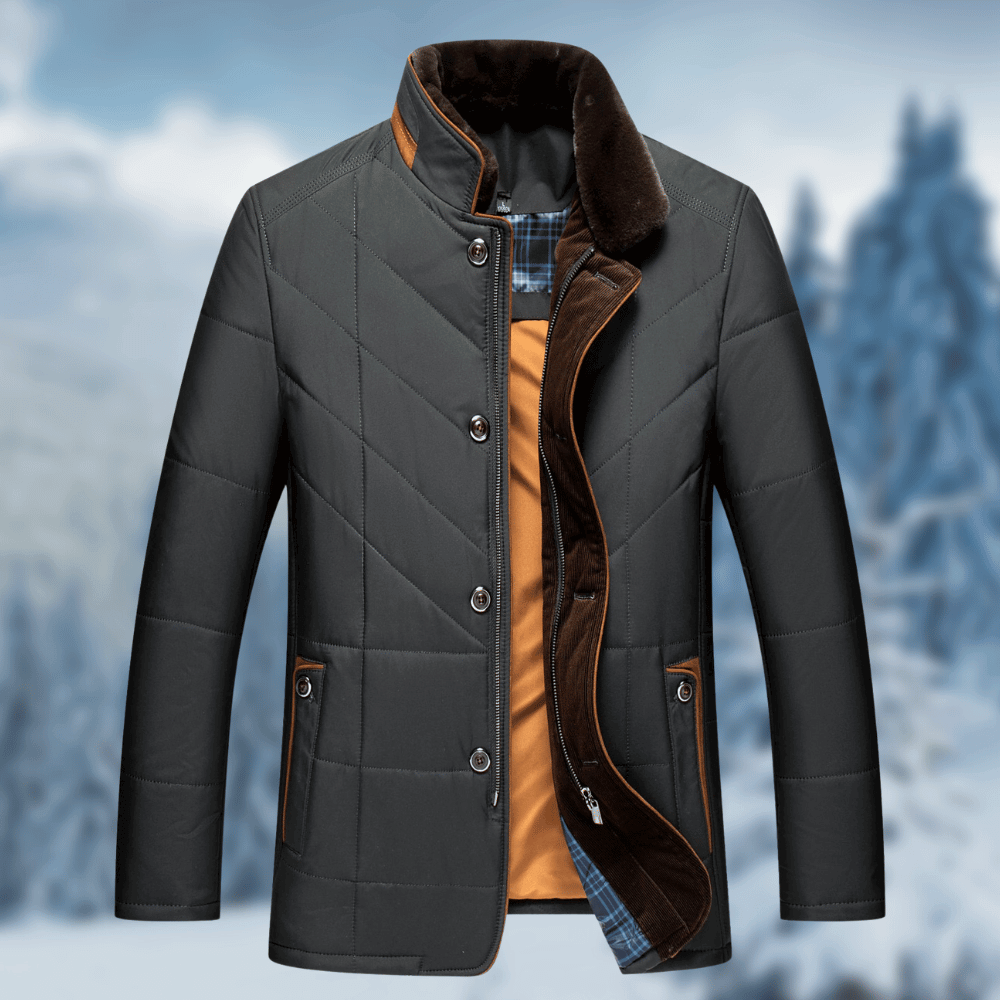 Caius | Refined Modern Luxury Winter Coat for Men