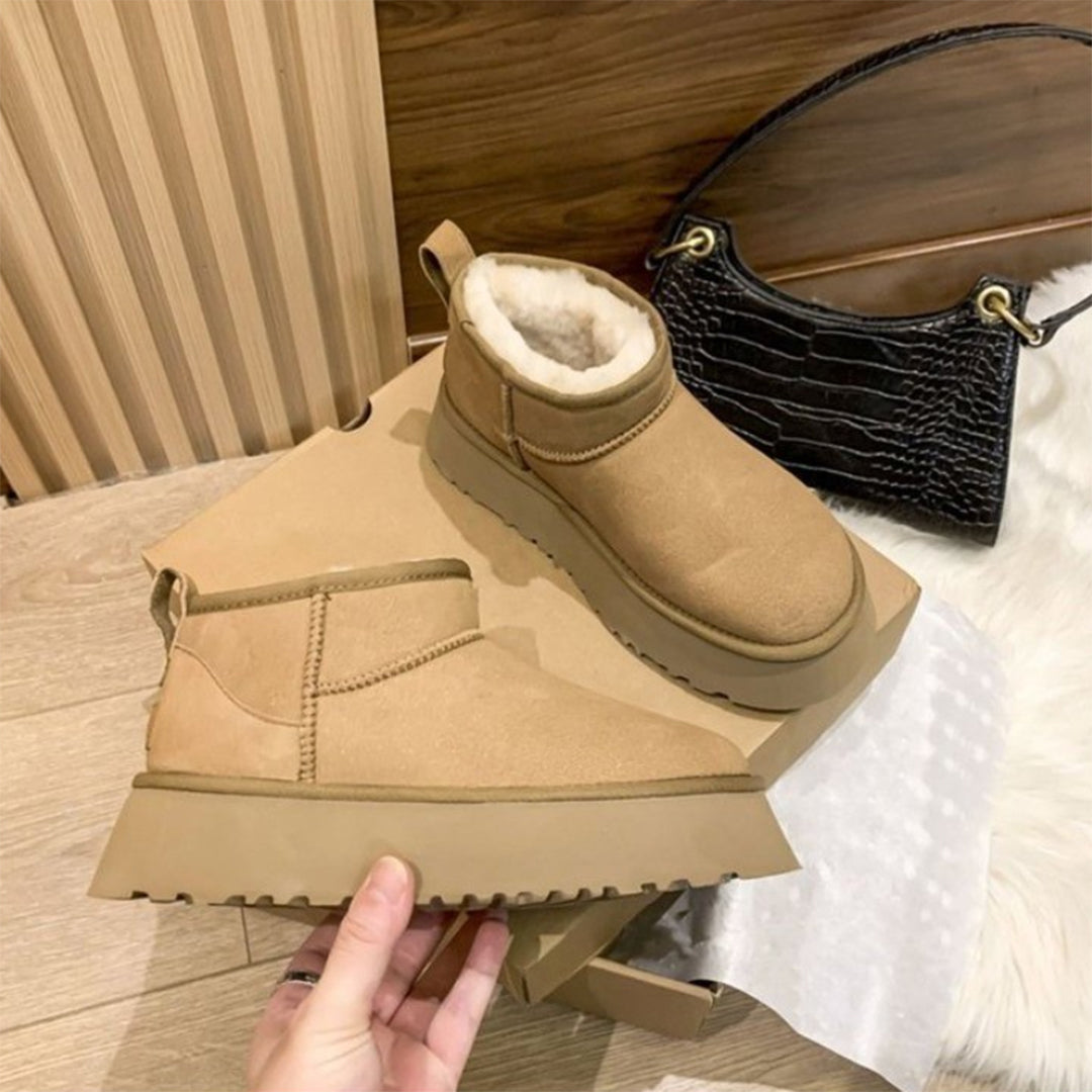 Eira | Winter boots with fur for women