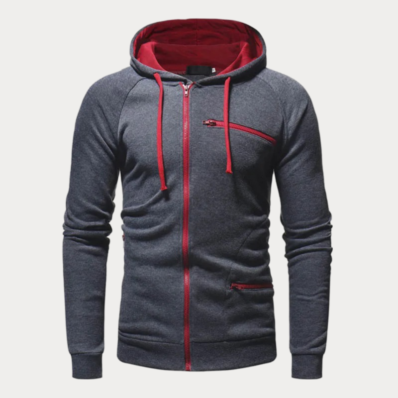 Atsiki Full Zipper Hoodie with Pocket