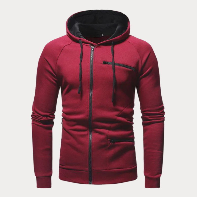 Atsiki Full Zipper Hoodie with Pocket