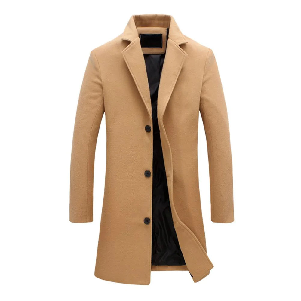 Kingsley | Long Winter Coat for Men