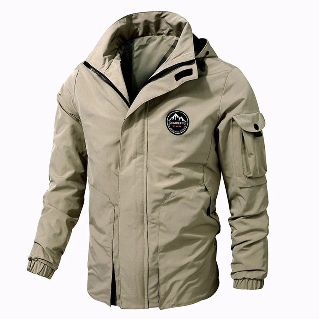 Clayton | Bomber jacket with hood for men