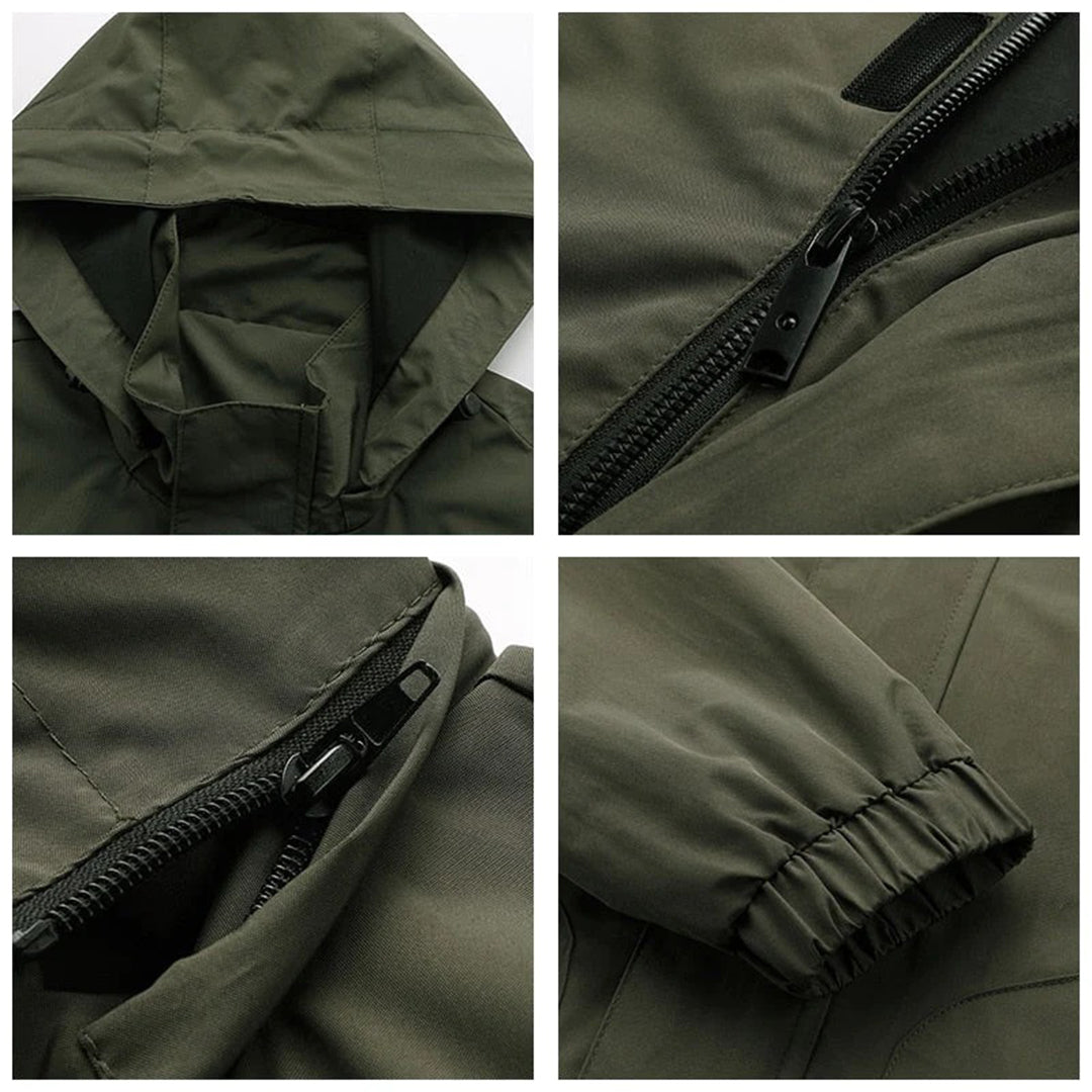 Clayton | Bomber jacket with hood for men