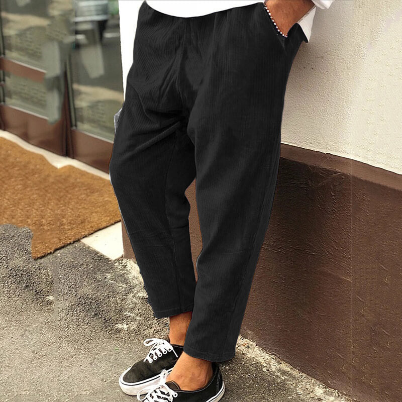 Clyde | Shortened corduroy trousers