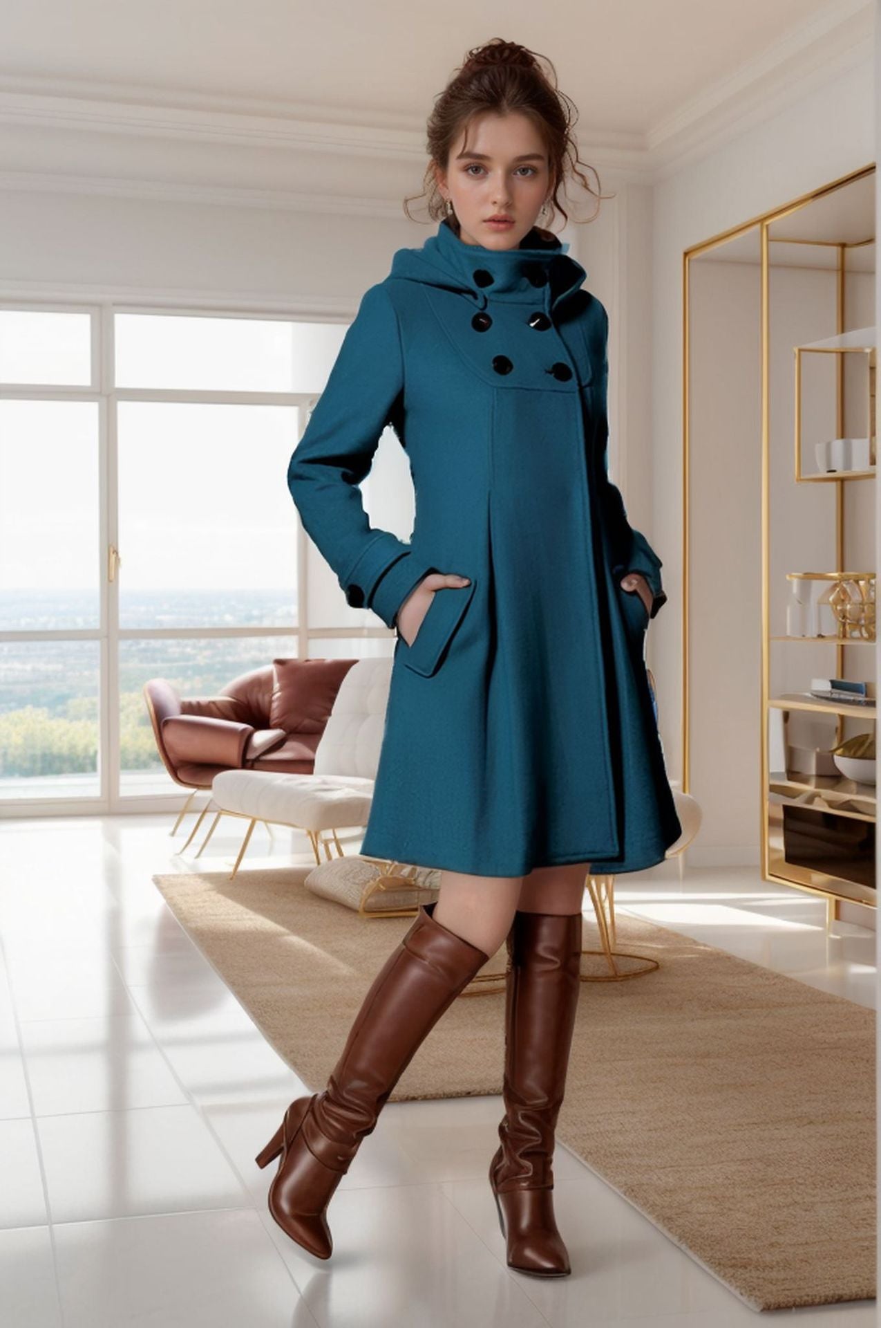 Diana | Elegant Dress Coat