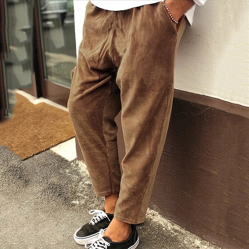 Clyde | Shortened corduroy trousers