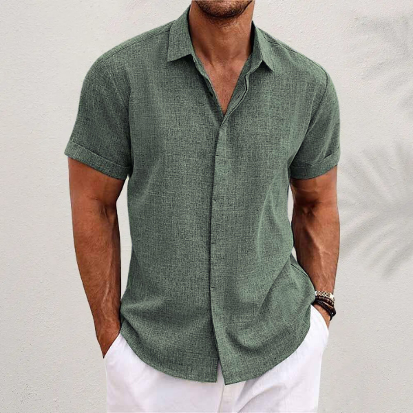 Simon - Cotton Linen Shirt