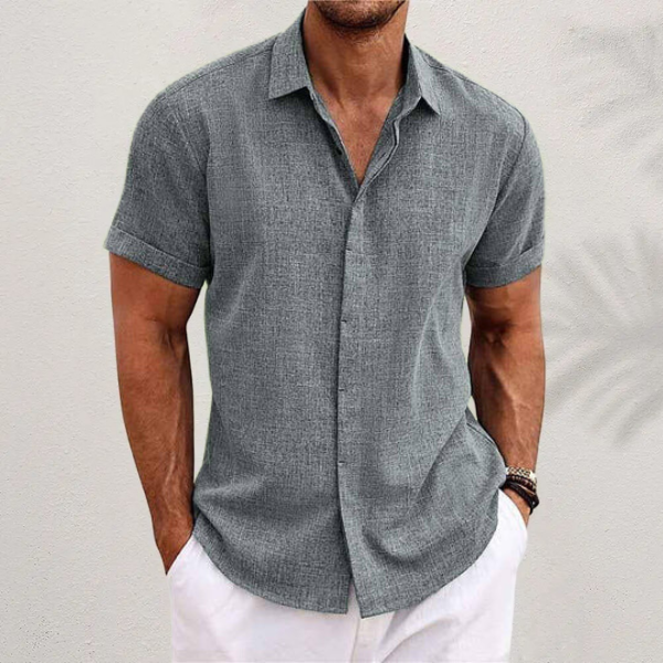 Simon - Cotton Linen Shirt