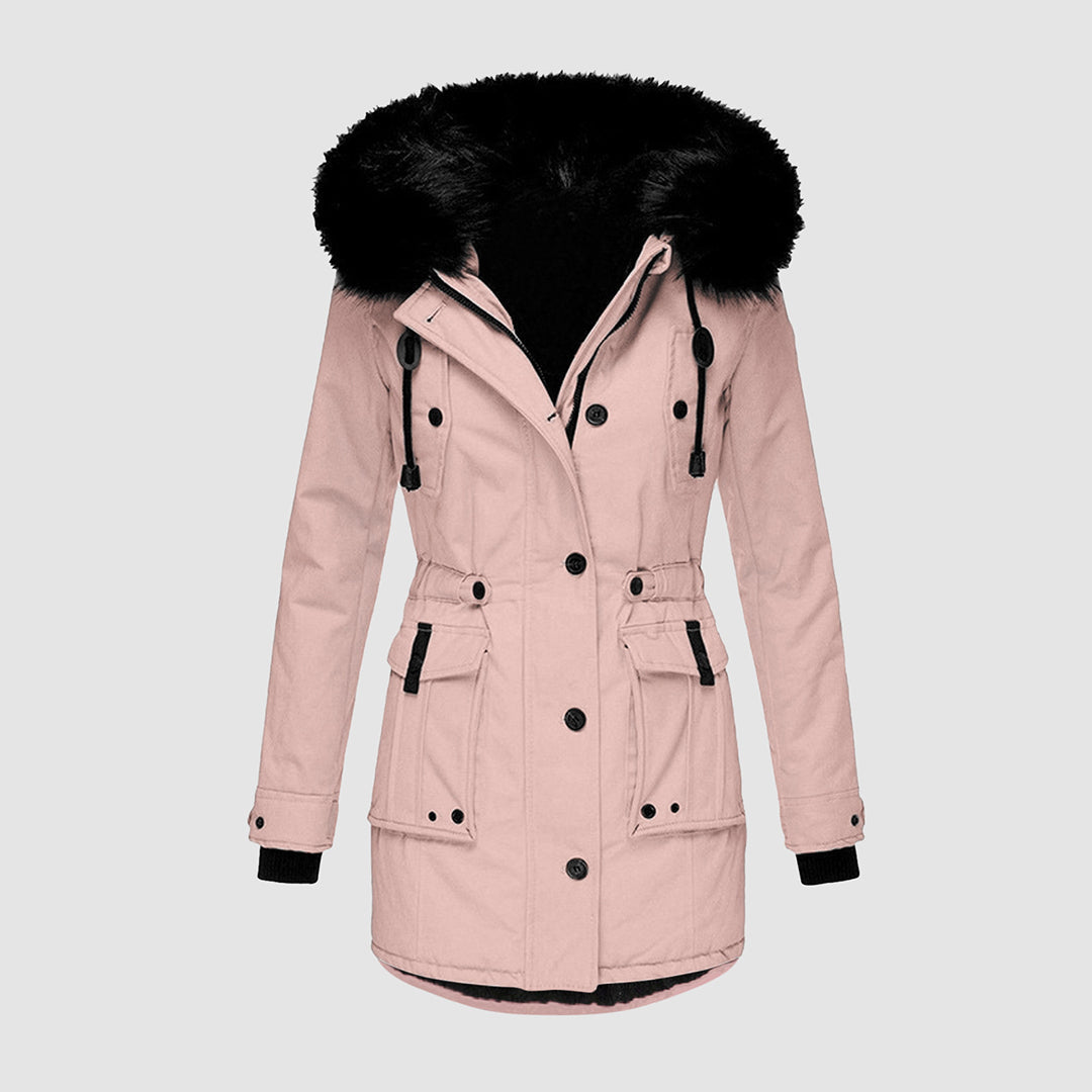 Audrina | Winter Jacket with Warm lining and Adjustable Hood