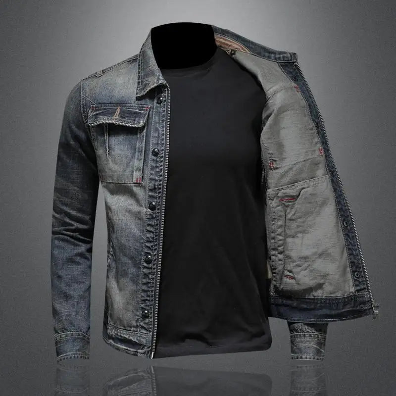 Finnick | Retro Denim Jacket