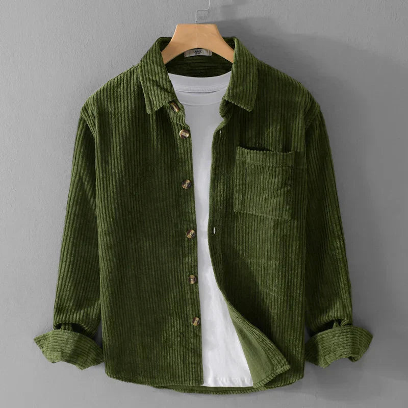 Hugo | Retro-style Corduroy Overshirt