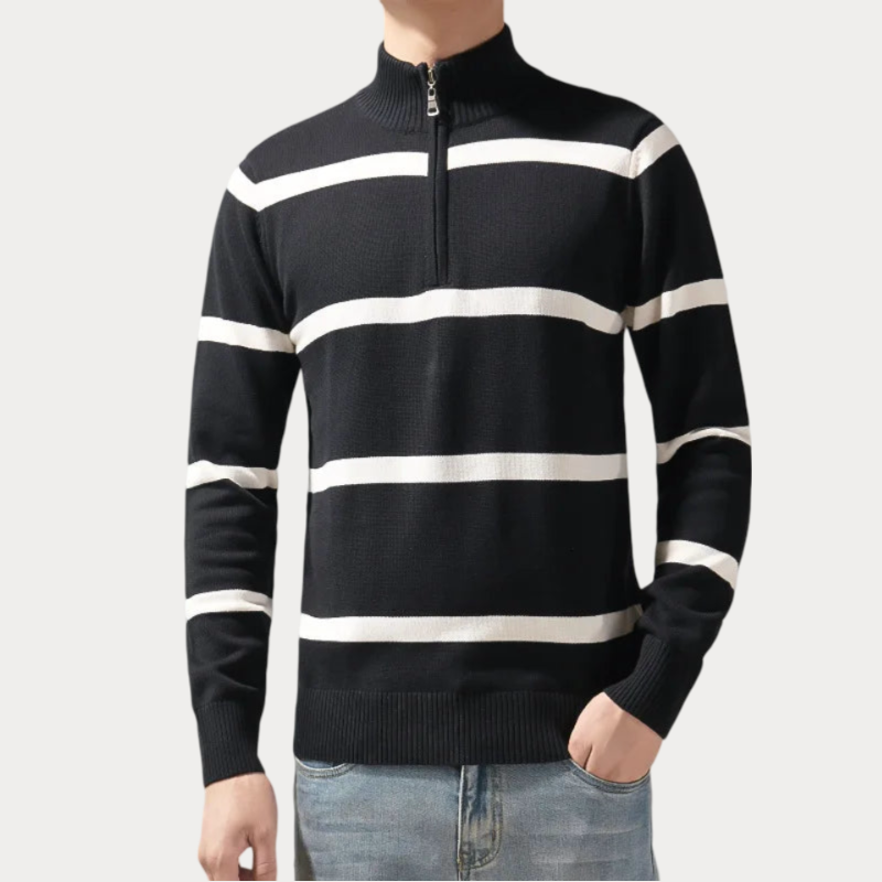 Bartovia Turtleneck Pullover Sweater