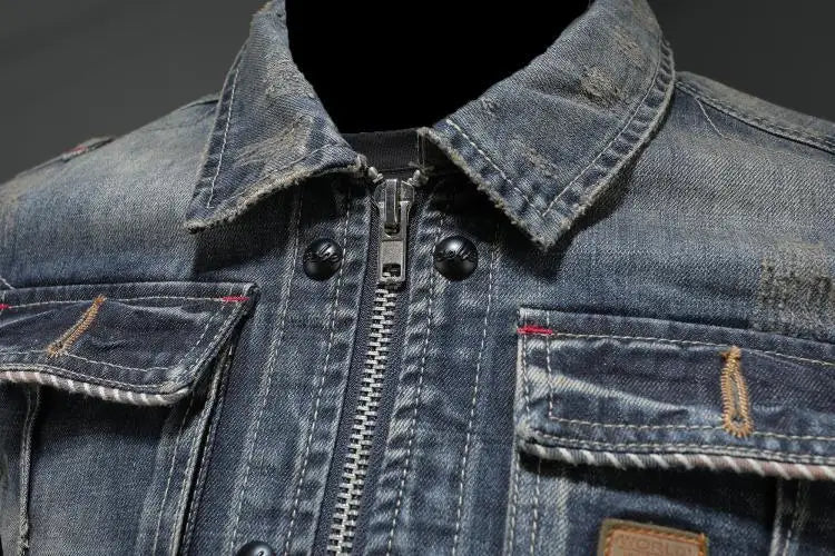 Finnick | Retro Denim Jacket