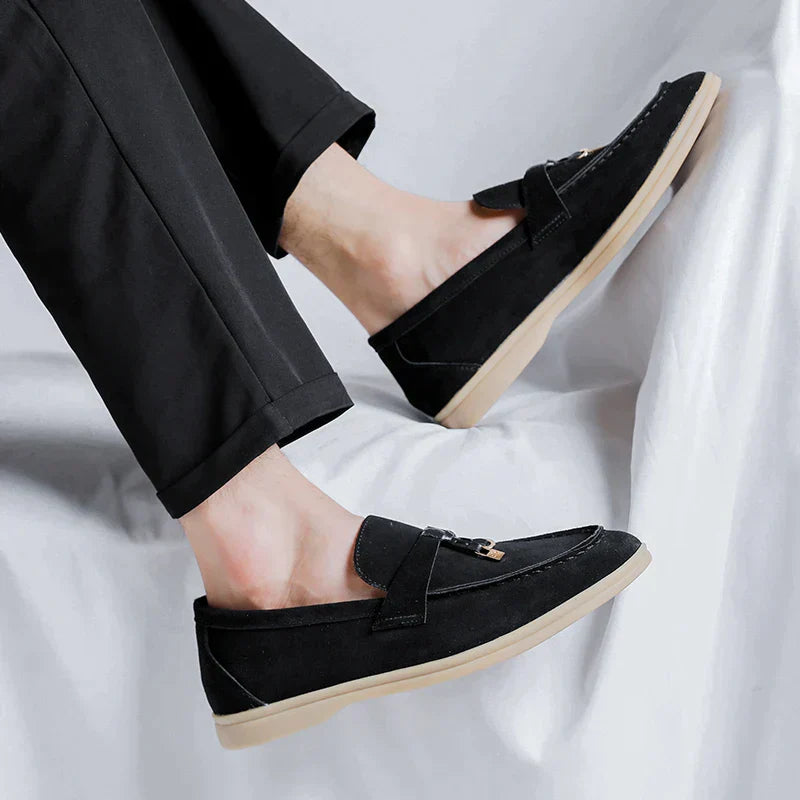 MORENO YACHT LOAFERS - BLACK