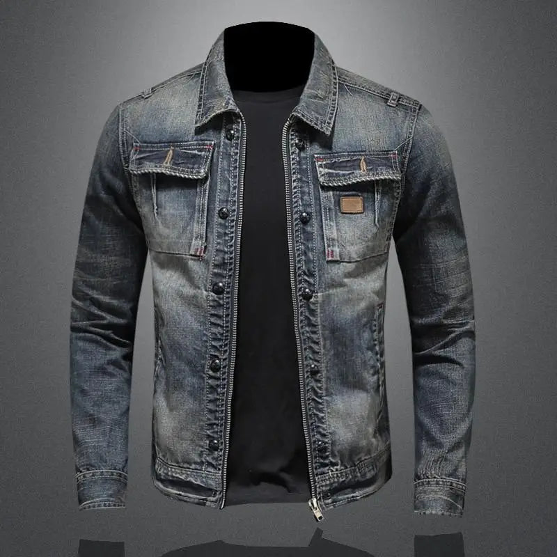 Finnick | Retro Denim Jacket