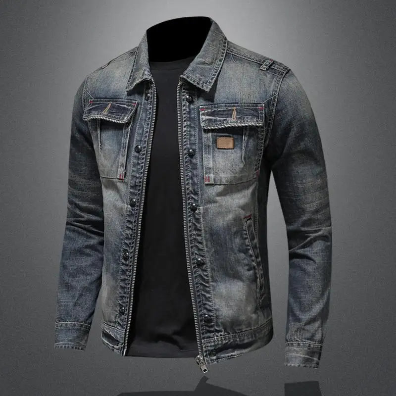 Finnick | Retro Denim Jacket