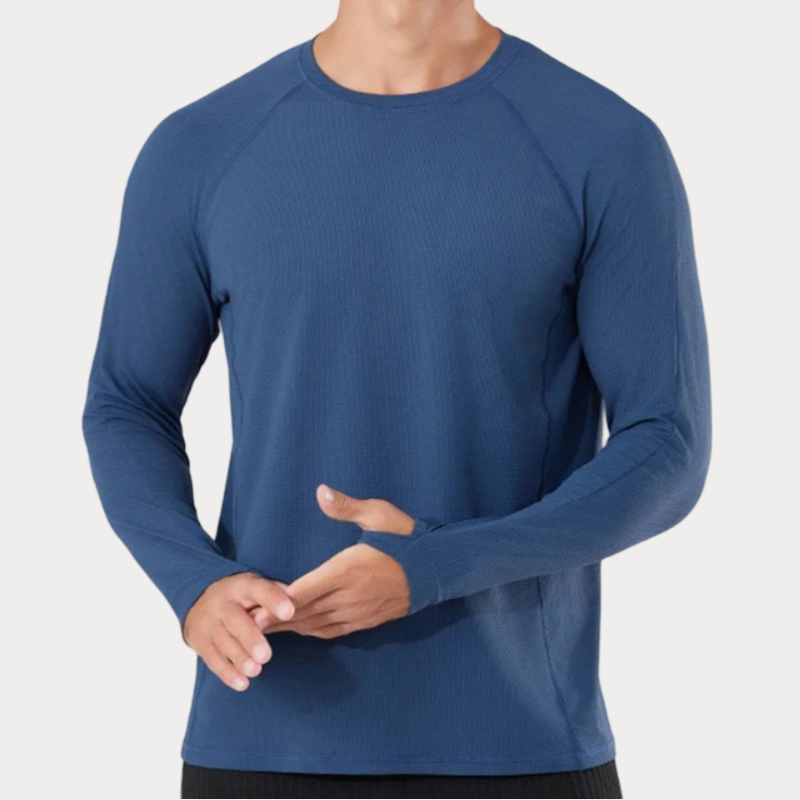 Alabaster Long Sleeve Shirt with Thumb Holes