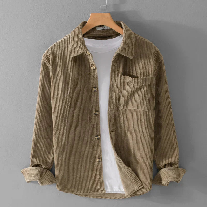 Hugo | Retro-style Corduroy Overshirt