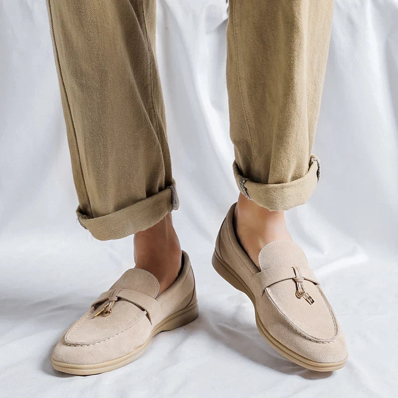 MORENO YACHT LOAFERS - BEIGE