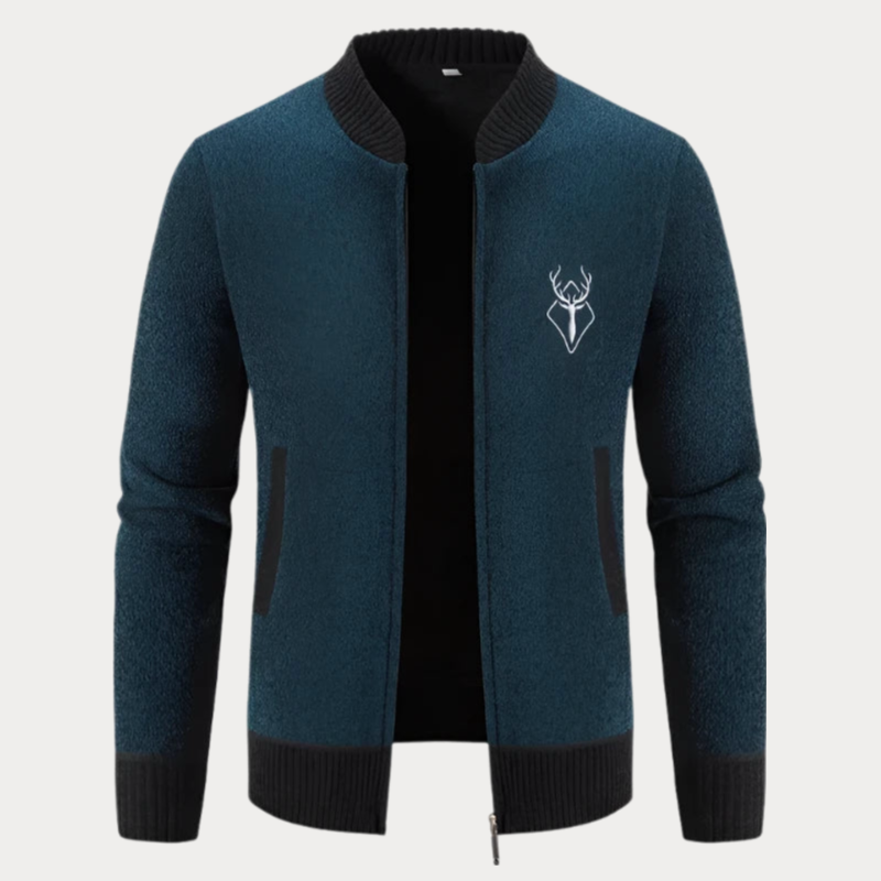 Antegria	Zippered Knitted Jacket