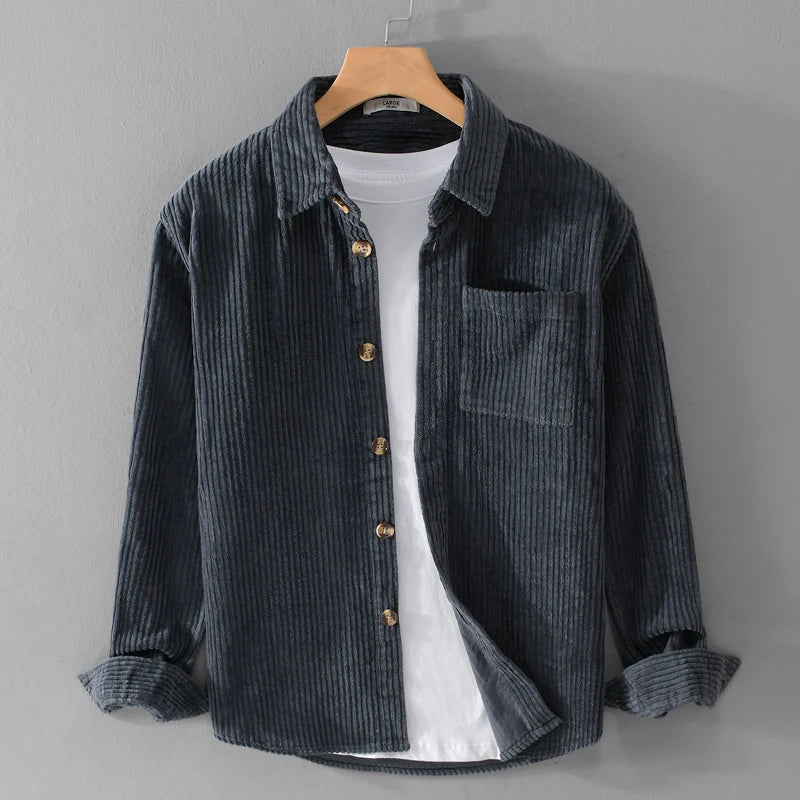 Hugo | Retro-style Corduroy Overshirt