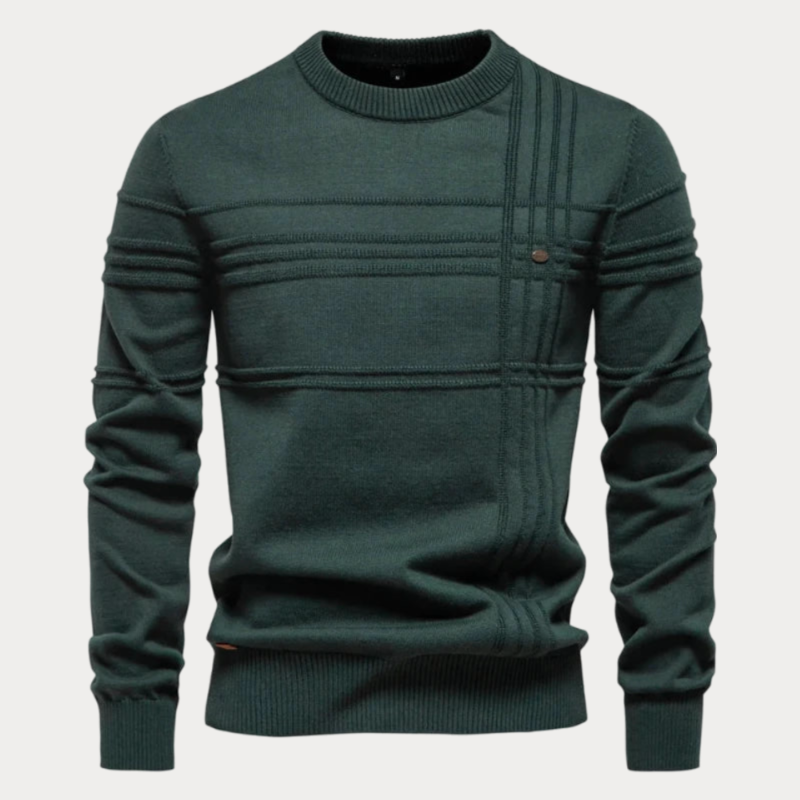 Bahari Crewneck Pullover Sweater