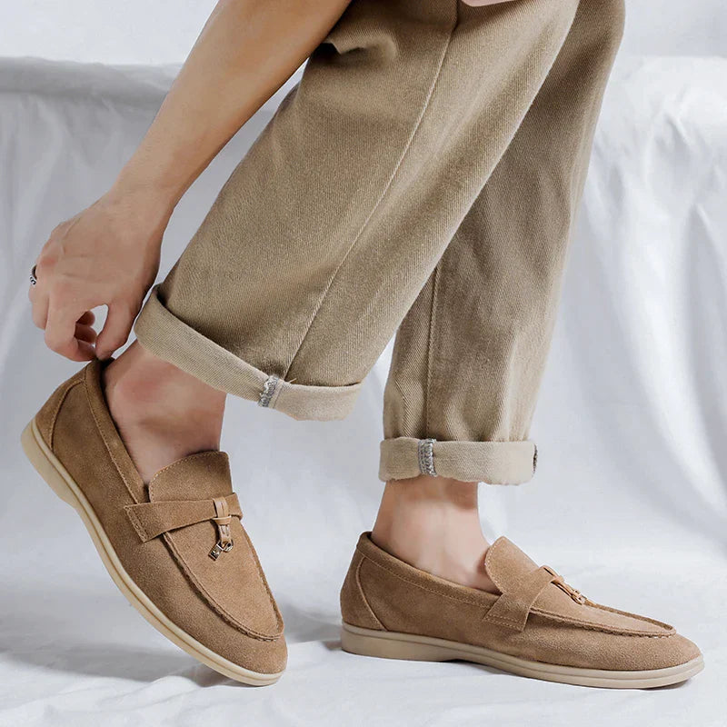 MORENO YACHT LOAFERS - KHAKI