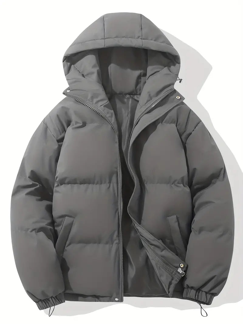 Reynard | Quilted Men's Puffer Jacket with Hood