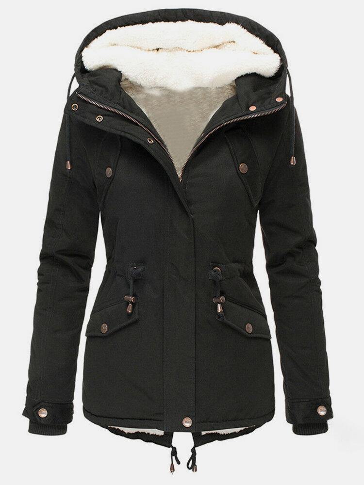 Eliza | Comfortable Winter Jacket with Adjustable Waist and Hood