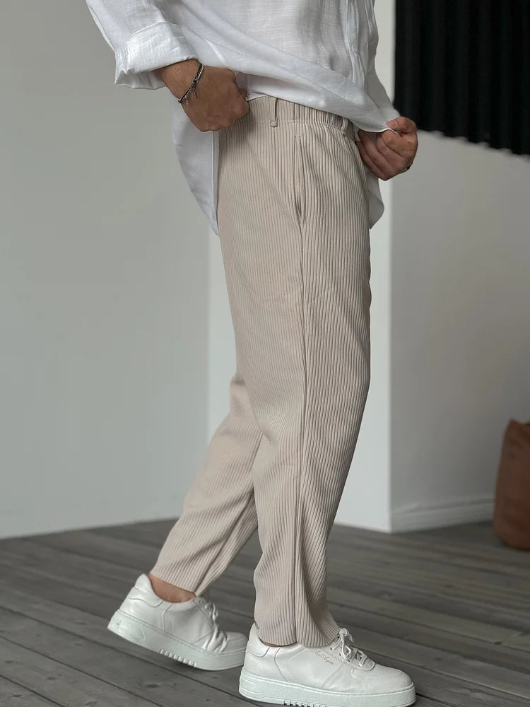 Elian | Relaxed Ribbed Pants