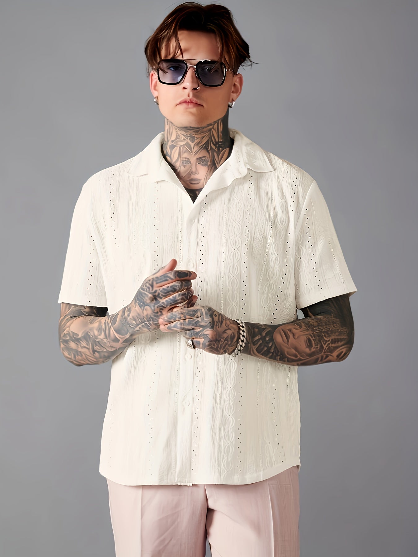 CEDRO CUBAN SHIRT - BEIGE