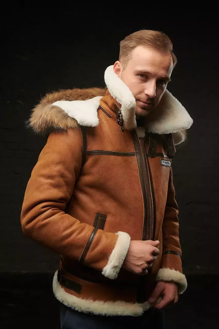 Callum | Nordic Luxury Winter Hooded Jacket for Men