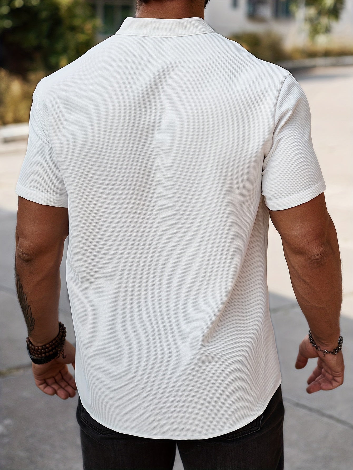 HENLEY SOFT SHIRT - WHITE